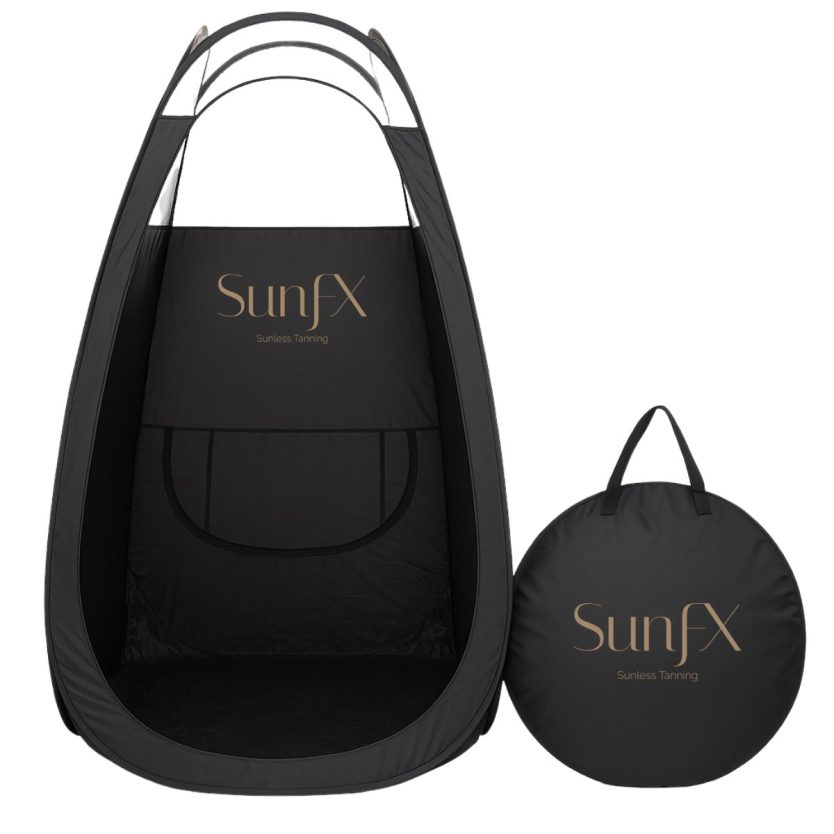Spray tan pop up professional tent
