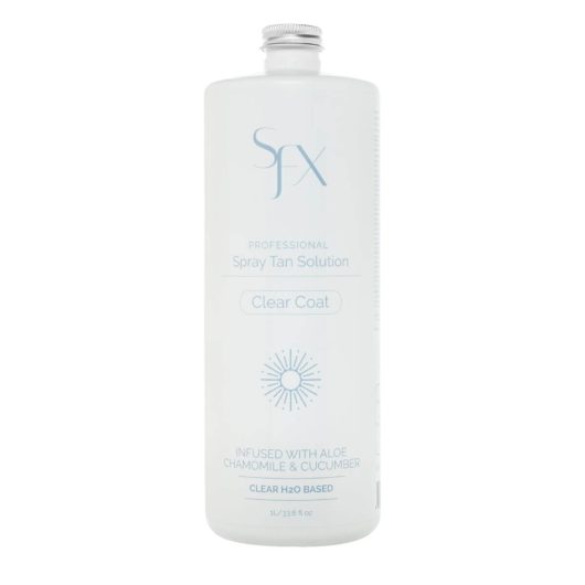 no bronzer clear applicator solution designed for professionals that dont need a guide and its the cleanest more natural formula for all spray tanning machines and skins. Dark no wahs off results.