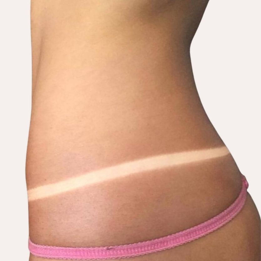 no bronzer clear applicator solution designed for professionals that dont need a guide and its the cleanest more natural formula for all spray tanning machines and skins. Dark no wahs off results.