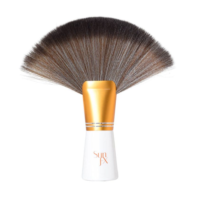 Professional spray tanning artist favorite best selling brush for setting and finishing powder.