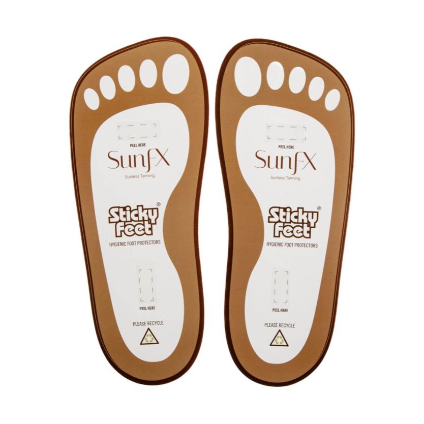 Best and cutest and the original inventors of SunFX spray tan sticky feet®