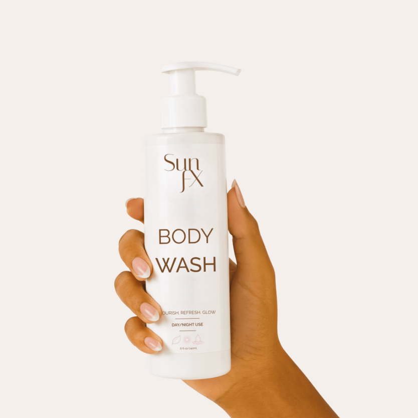 spray tan and self tan safe body wash body cleanser
