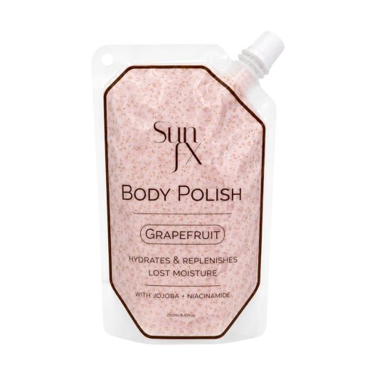 Best spray tan safe body scrub for prepping skin and removing old spray tan and self tanner - natural wont hurt skin