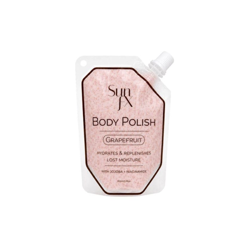 Best spray tan safe body scrub for prepping skin and removing old spray tan and self tanner - natural wont hurt skin