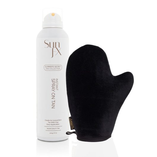 SunFX Summer’s Secret Duo | Spray-On Tan + Tanning Glove