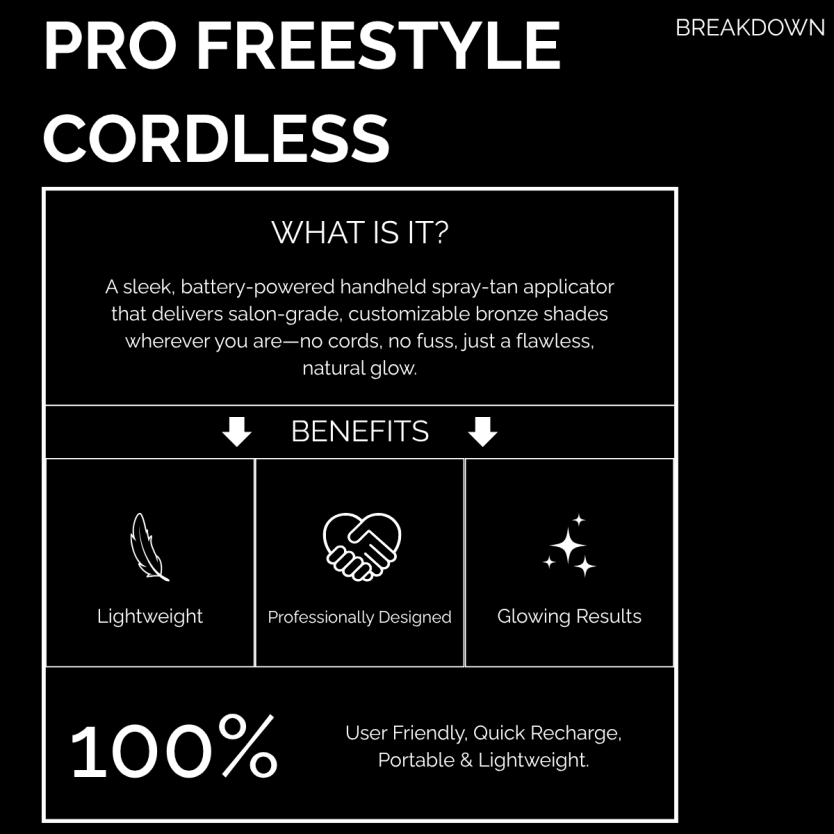cordless spray tan machine bundle with professional solution and scent drops