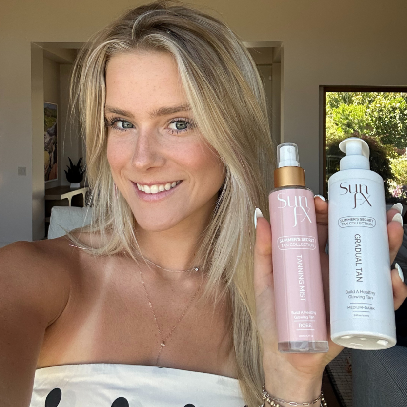 gradual tanning lotion for all skin stypes and the perfect tan no mess