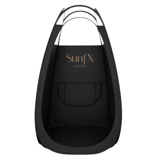 carry bag mobile Sunfx pop up tanning tan text