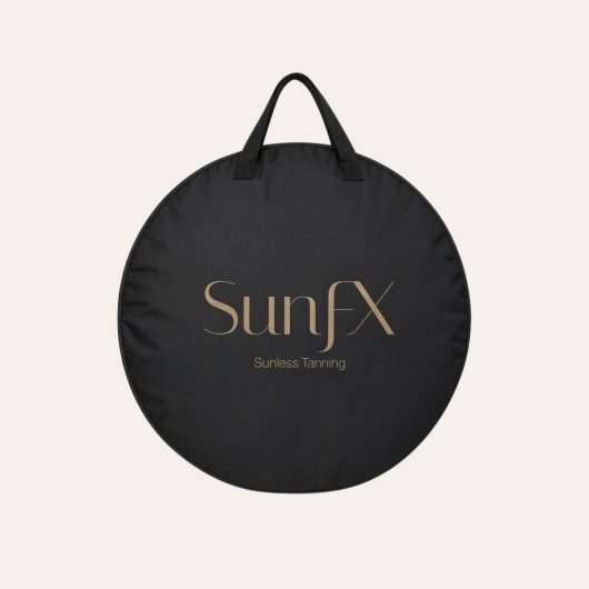 Sunfx pop up tanning tan text
