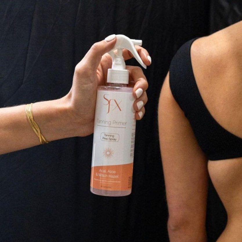 SunFX Prep spray for self tanning and spray tanning