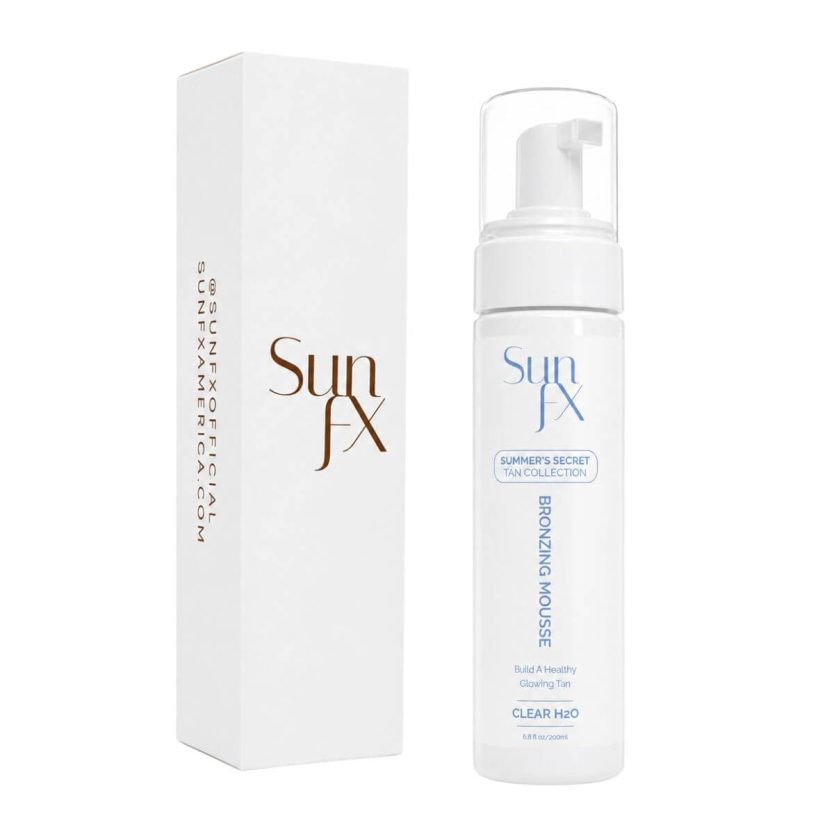 SunFX Clear Mousse with Box - clear no bronzer clear mousse