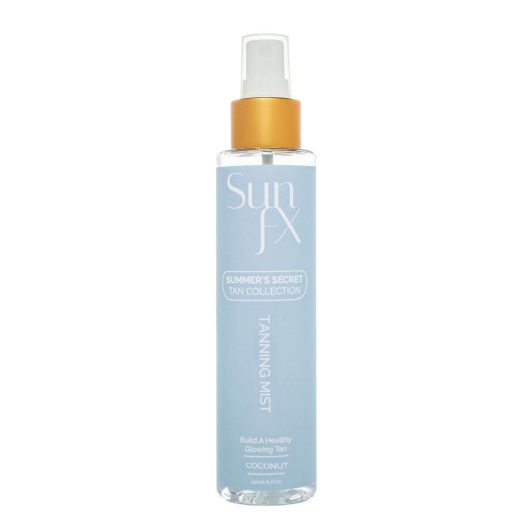 Self tanning mist water for all skin tones and types. Best self tanner of the year.
