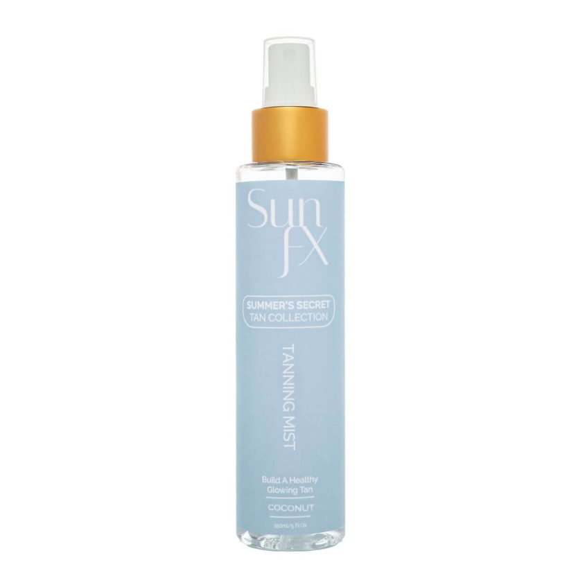 Self tanning mist water for all skin tones and types. Best self tanner of the year.