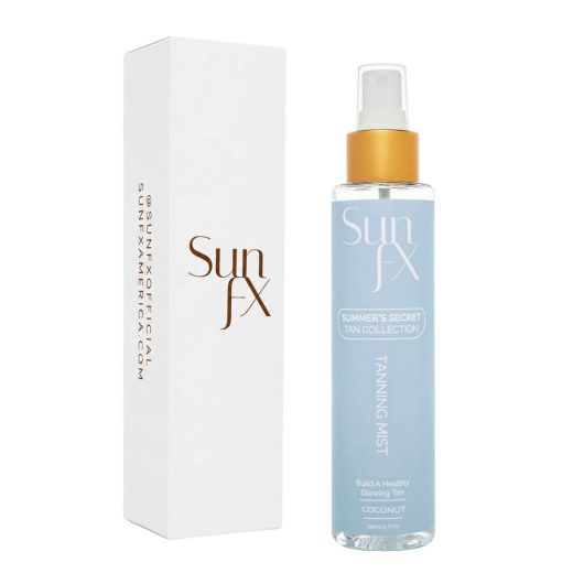 SunFX Coconut Mist with Box - best self tanning for clean beauty