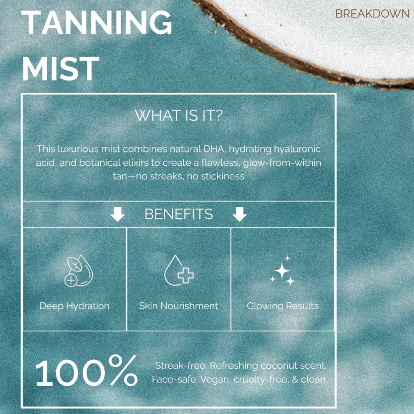 why buy sunfx coconut tanning mist