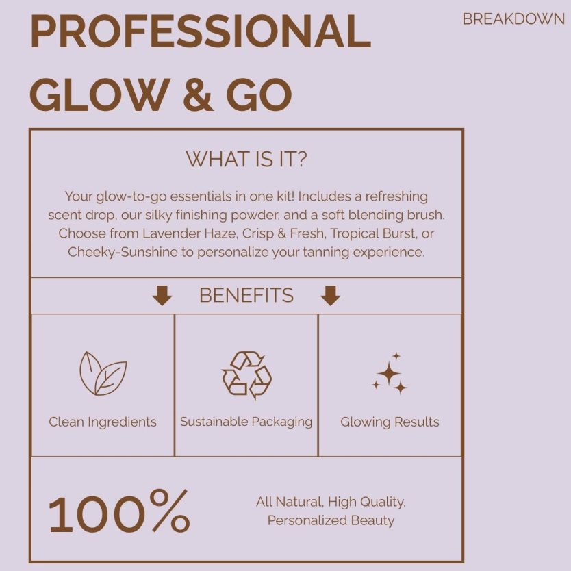Professional Glow & Go - Image 3