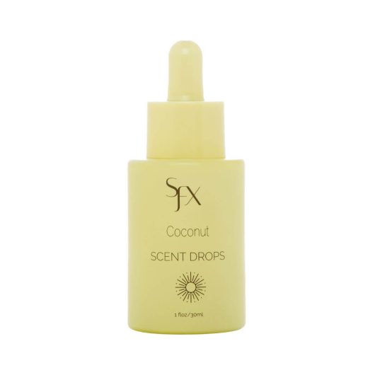 sunfx spray tan solution scent drops for professionals and at home tannners. Sunfx Tanning Scent and enhancement drops. Coconut, watermelon, crisp and fresh, cheeky sunshine. tropical burst, watermelon sunless tanning droppers and scent drops.