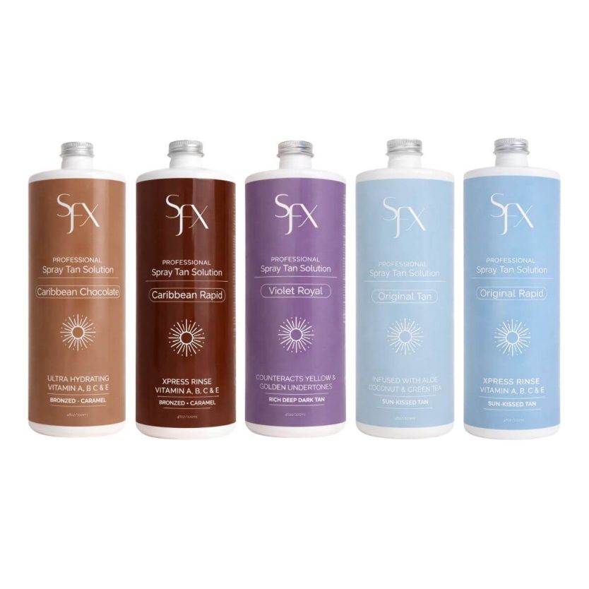 Spray Tan Solution 100ml sample pack of spray tan solutions travel spray tan solutions for airbrush pro equimpent