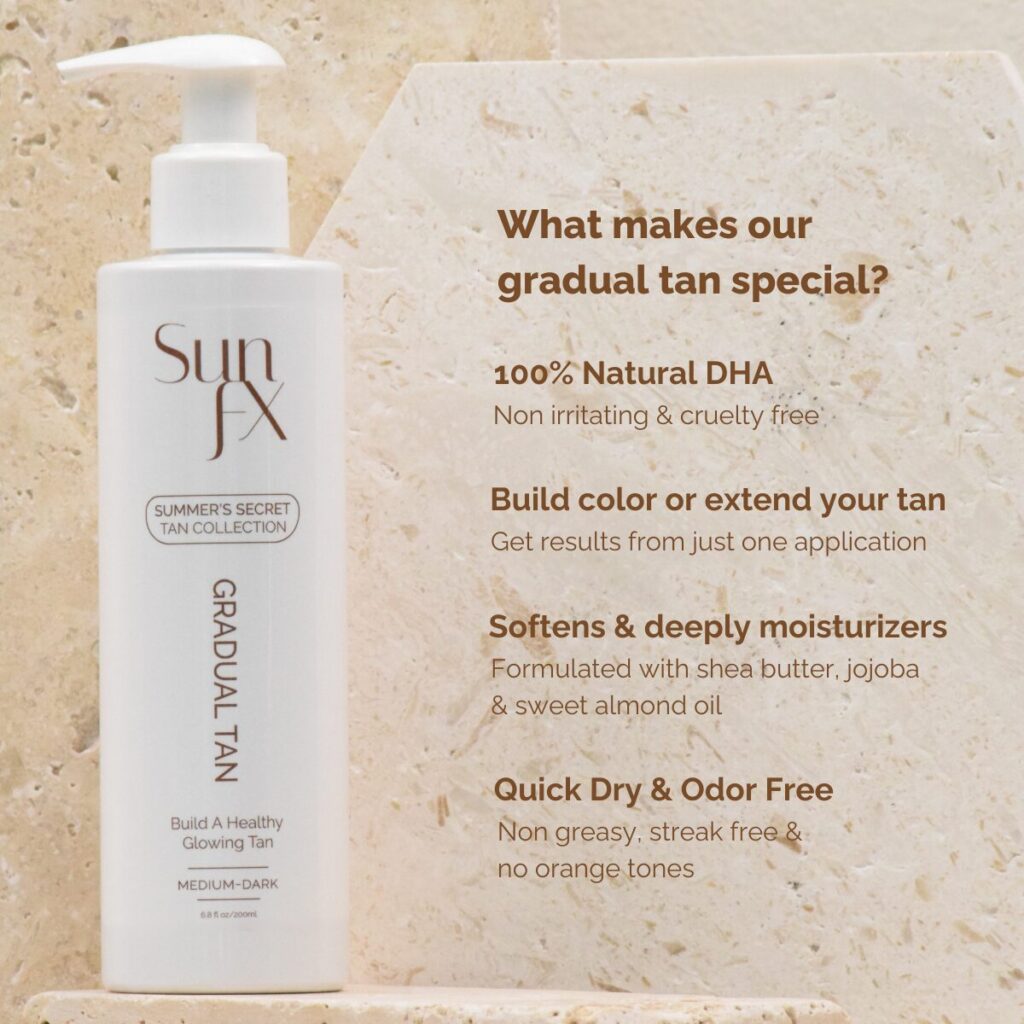 Best Gradual Tan Extender Lotion SunFX America