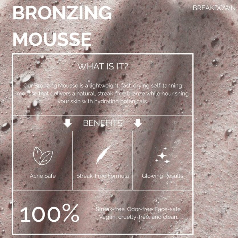 violet Tanning mouuse self tanner