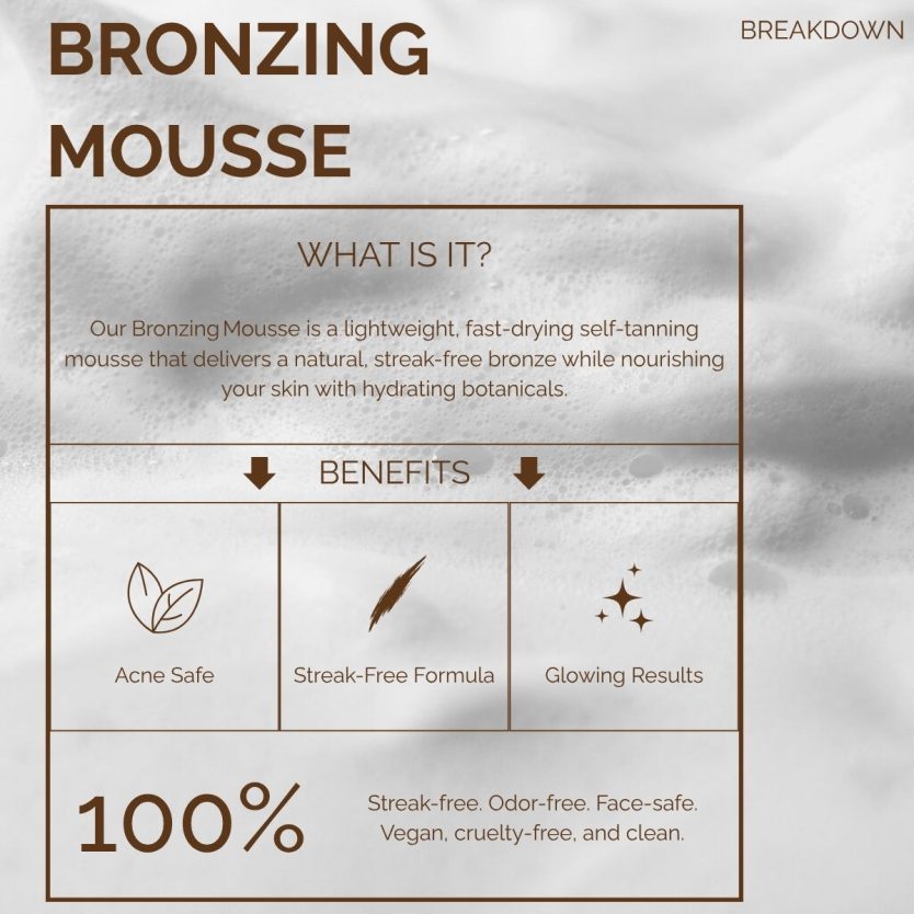 clear Tanning mouuse self tanner