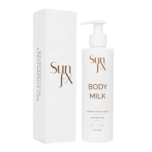 SunFX Body Milk - best milky hydrating lotion for longevity of a spray tan and self tan