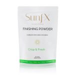 Powder, Scent Drops and brush for spray tanning and self tanning