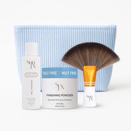 self tan spray tan kit to help maintan a fake tan sunfx all natural awesome products for salons and professionas and at home tanning