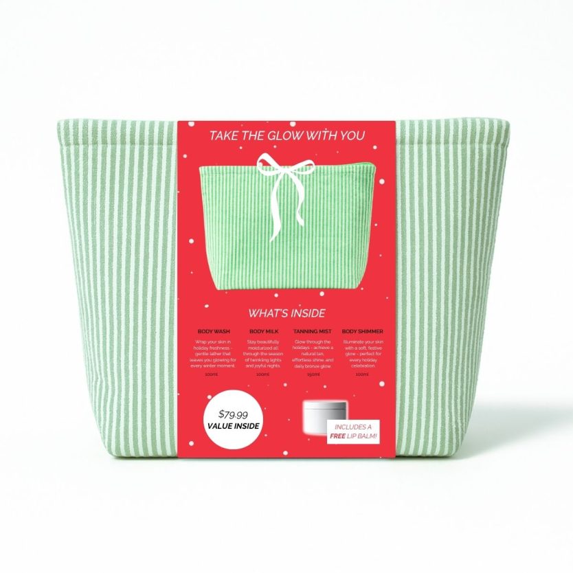 Holiday Gift seft tanning body care pack bundle set. perfect gift for chrsitmas holidays for friends, mum, mom, sister, girlfriend, aunt. Perfect affordable holiday bundle set.