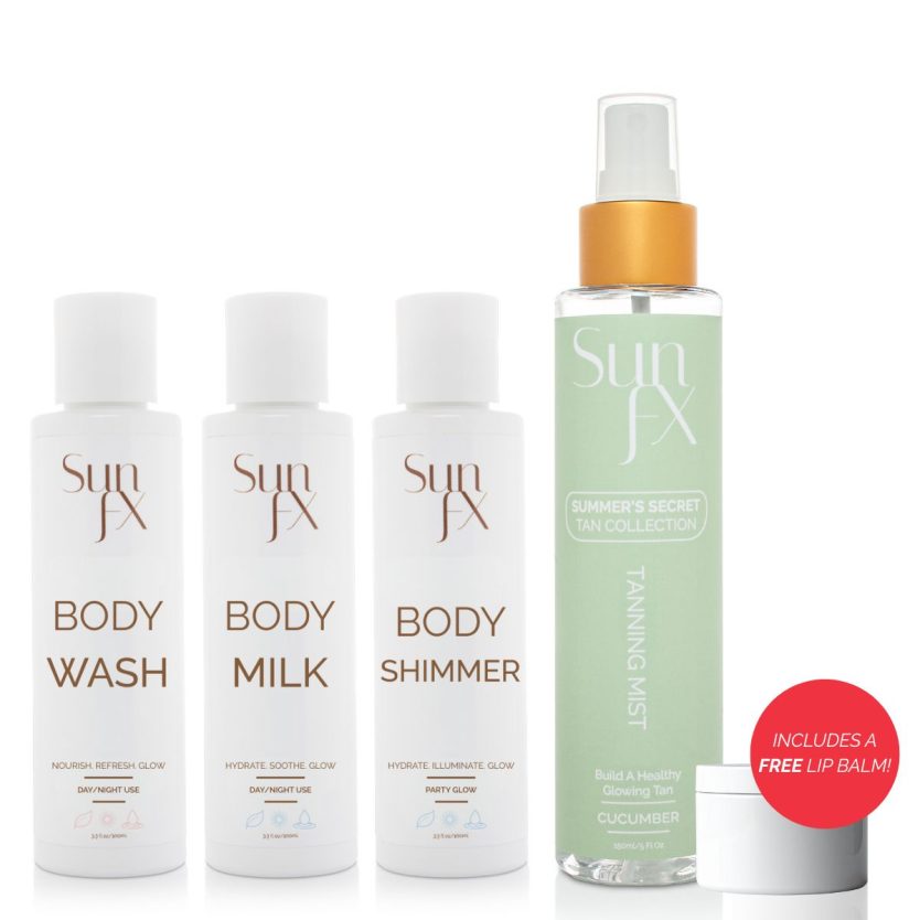 Holiday Gift seft tanning body care pack bundle set. perfect gift for chrsitmas holidays for friends, mum, mom, sister, girlfriend, aunt. Perfect affordable holiday bundle set.
