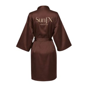 SunFX Silk Robe for spray tanning and self tnaning aftercare and beforecare