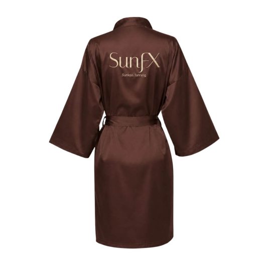 SunFX Silk Robe for spray tanning and self tnaning aftercare and beforecare